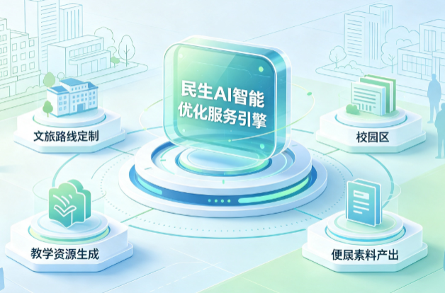 咸宁AI普惠赋能民生服务 智能优化技术升级大众生活服务体验