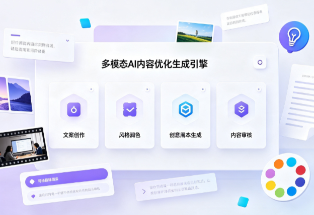 咸宁AI智能内容优化创新 多模态生成技术丰富数字内容创作生态